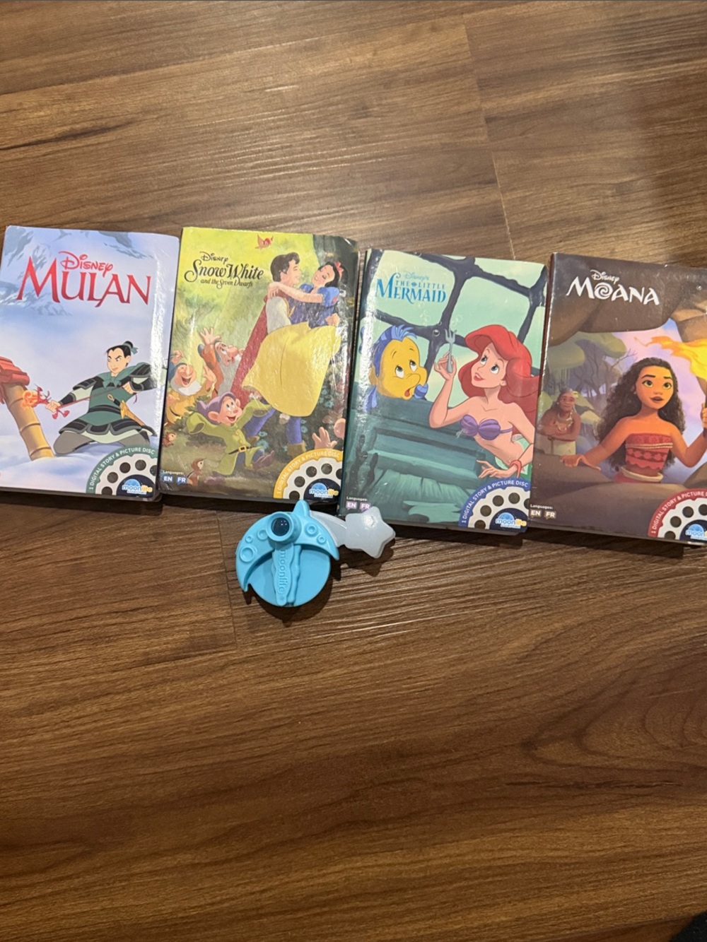 Disney Princess Moonlite StoryTime Book Set with Projector